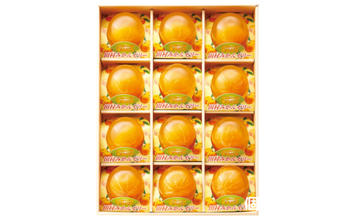 【プレミア和歌山認定】高級『田村みかん』を丸ごと使用！フルーツ丸ごと田村みかんゼリーセット 12個入【MG73】【mtgn107】