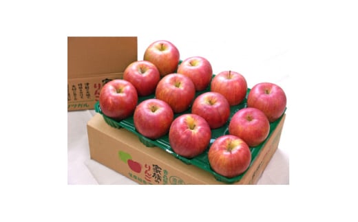 ＜26年1月出荷予定＞平均糖度13度以上! シナノスイート 約5kg おもてなし用【1612866】 2084239 - 青森県青森市