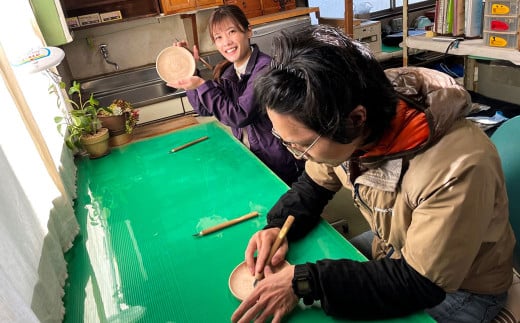 【平日限定】栃の木を使用した木彫り体験チケットA（1名様分）【木彫り体験 あさひ園 体験チケット 体験券 体験 木彫り 岡山県 倉敷市 おすすめ 人気】 447354 - 岡山県倉敷市