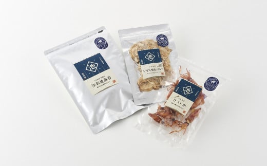 小豆島プレミアム 3品セット（焼海苔・ひいか・いわしせんべい） 1556566 - 香川県小豆島町