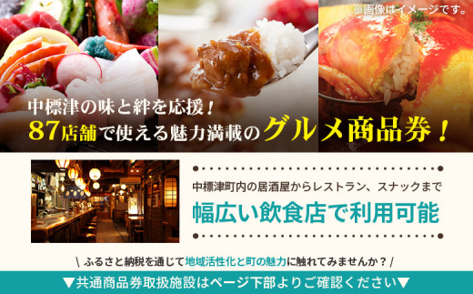【中標津飲食】 共通商品券 6,000円分 中標津飲食業連合会
