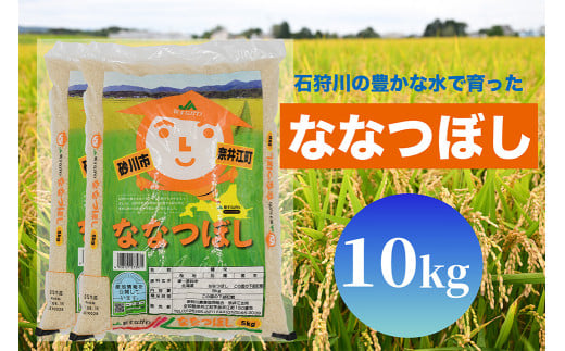 北海道奈井江町 ななつぼし 10kg 2101416 - 北海道奈井江町