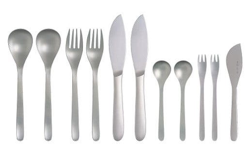 ♯1250　ディナースプーン2本 & ディナーフォーク2本 & ディナーナイフ2本 & ティースプーン2本 & ケーキフォーク2本 & バターナイフ セット FC017087 2086241 - 新潟県燕市