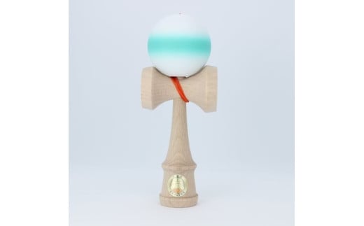 競技用けん玉「大空」Matteターコイズライン_F096