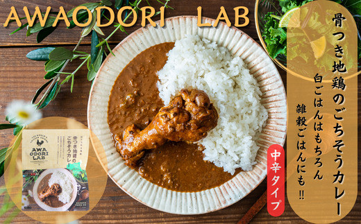 阿波尾鶏骨つき地鶏のごちそうカレー5食 1522723 - 徳島県美波町