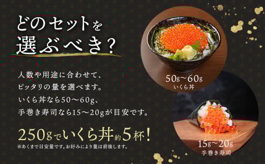＜『いただきます』が待ちきれない ワンランク上の いくら醤油漬＞