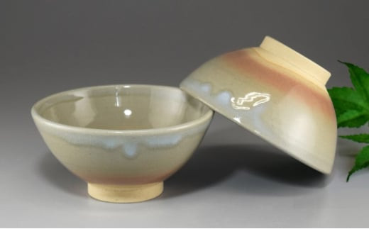 【352047000306】萩焼 ご飯茶碗 2客 2057110 - 山口県萩市