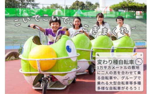 関西サイクルスポーツセンター入場+フリーパスチケット(シニア)