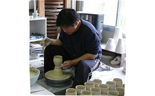 作家の「陶來」大沢さん。