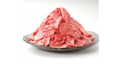 <鹿児島県産>黒毛和牛 赤身 切り落とし 1kg (500g×2)(枕崎市) A8-111【1616201】 2092081 - 鹿児島県枕崎市
