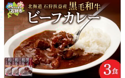 黒毛和牛のビーフカレー（200g×3袋）