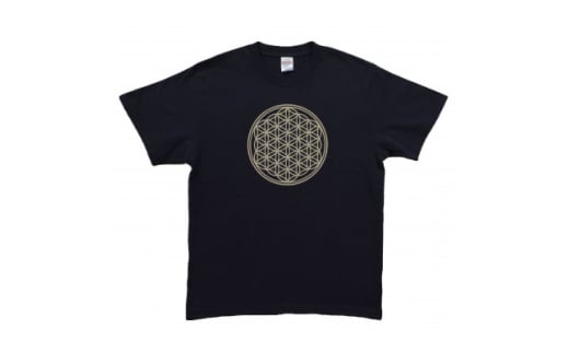 Tシャツ フラワー・オブ・ライフ 姫川薬石 ネイビー (半袖 150サイズ)【1618263】 2092284 - 大阪府和泉市