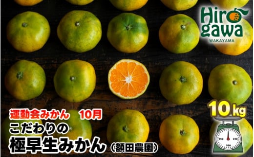 極早生 みかん 家庭用 10kg / 極早生みかん 温州みかん 甘い 家庭用 和歌山 柑橘 ※10月上旬～11月上旬順次発送 ※北海道・沖縄・離島への配送不可 【nuk003-r-10C】 971501 - 和歌山県広川町