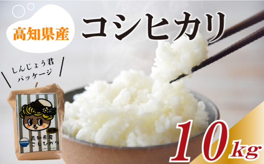 【早期予約】 数量数量限定 新米 コシヒカリ 10kg 令和7年 白米 精米 米 こしひかり ブランド米 国産 高知県 須崎 しんじょう君 産地直送 NF006 2095796 - 高知県須崎市