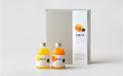 nalu juice 有田みかん・はっさく2種の各3本セット(A1027-1)