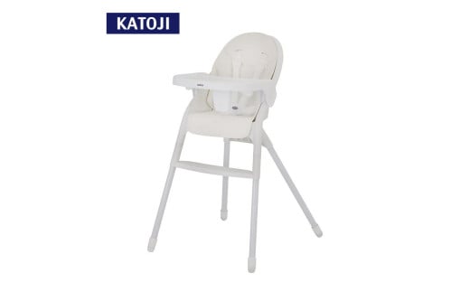 38-16_ベビーチェア ムース（ミルク）｜カトージ KATOJI 子ども 子供 赤ちゃん 幼児 椅子 ブランド 子育て 家具 おしゃれ かわいい 組み立て 折りたたみ ハイチェア キッズチェア 軽い チャイルドチェア 子供用 ダイニング ベビーチェア 持ち運び 帰省 お出かけ 