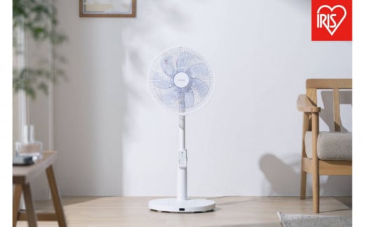 扇風機 DCリビング扇 フルリモコン式 LFD-307L-W ホワイト