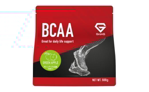グロング BCAA グリーンアップル風味 500g【1612668】