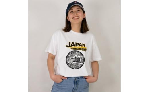 阪神甲子園球場 マンホールTシャツ 白 Lサイズ