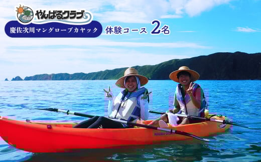 やんばる.クラブ　慶佐次川マングローブカヤック　体験コース【2名】 カヤック 体験 慶佐次川 大自然 探検 冒険 マングローブ やんばるの森 生き物 植物 亜熱帯 ガイド付き ガイドツアー 大人 2名 自然観察 ヤンバル やんばる 沖縄 東村 807954 - 沖縄県東村