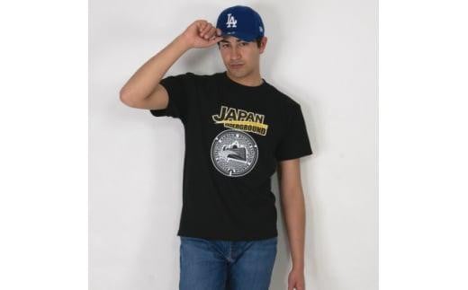阪神甲子園球場 マンホールTシャツ 黒 XLサイズ