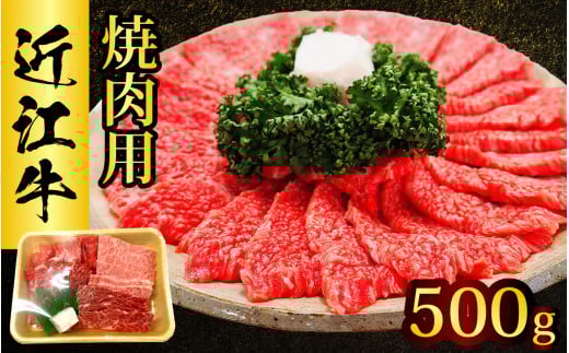 近江牛 たなか善　焼肉用　 約500g ブランド 焼き肉 やきにく ギフト 国産 冷蔵 肉 モモ バラ 牛肉 和牛 ブランド牛 1425944 - 滋賀県大津市