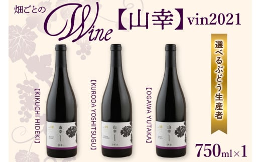 [選べる単品/定期便]北海道十勝芽室町 山幸 vin2021 me032-061c-o