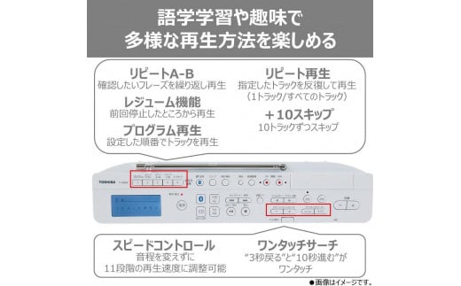 神奈川県川崎市のふるさと納税 東芝 Bluetooth送受信機能付 ＣＤラジオ TY-ANX3(W)