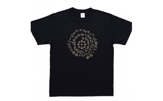 Tシャツ カタカムナ 姫川薬石 ネイビー (半袖 Lサイズ)【1619465】 2099232 - 大阪府和泉市