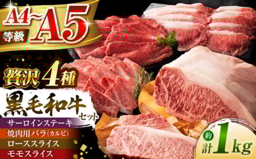 くまもと黒毛和牛「藤彩牛」厳選4種の贅沢セット 3904[株式会社フジチク] [BHAD014]