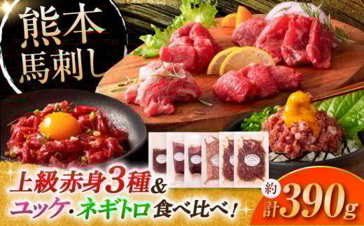 「本場・熊本の味」 上級赤身3種とユッケネギトロの詰め合わせ 3892[株式会社フジチク] [BHAD021]