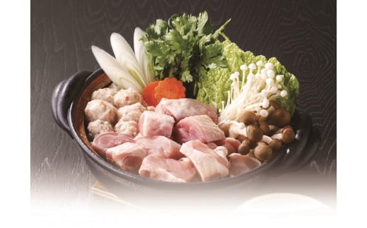 【博多大丸おすすめ品】肉のヒサダヤ はかた地どり鍋セット 1958703 - 福岡県福岡市
