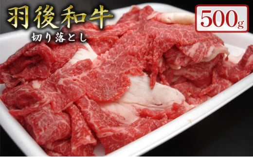 500gのボリューム!羽後和牛 切り落とし 276092 - 秋田県羽後町