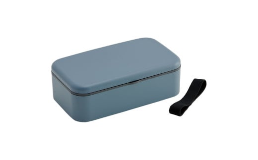箸付き 弁当箱 1000ml 1段 ランチボックス お弁当 18cm 大人 メンズ バイオマス 環境に配慮したランチボックス  アッシュカラー アッシュブルー【子供 食洗機可 電子レンジ可 仕切付 ランチベルト】 スケーターPLB10HB 670091 奈良県 奈良市 なら 6-308 2096683 - 奈良県奈良市