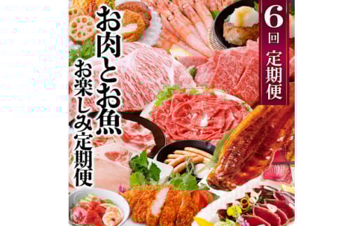 お肉とお魚 お楽しみ定期便 6回配送JJ10-0002【1586314】 1954599 - 鹿児島県枕崎市