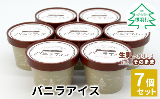 濃厚だけど軽い口どけ★マダガスカル産バニラビーンズ香る!バニラアイスクリーム 7個入り アイスクリーム 5000円 バニラアイス 定番