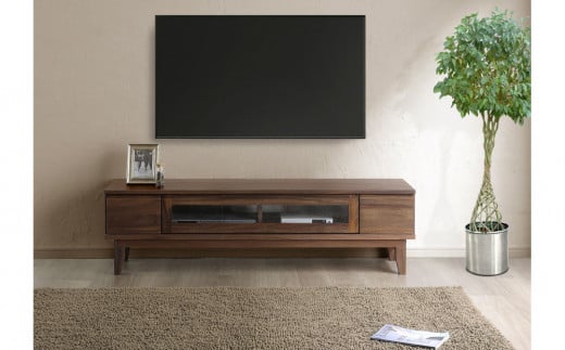大川家具 幅153cm テレビボード 無垢材 -owl-オウル 2098232 - 福岡県大川市