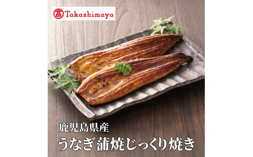 ＜高島屋選定品＞鹿児島県産うなぎ蒲焼じっくり焼き(約190g×2尾) (TK020-1929)