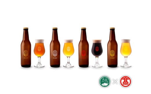 BW2<JAP BREWERY>475ビール8本セット(大山ブランド会) 411386 - 鳥取県南部町