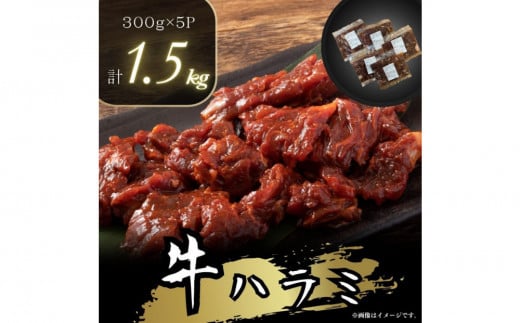 【2025年12月発送】牛ハラミ 特製たれ漬 1.5kg 2100752 - 神奈川県川崎市