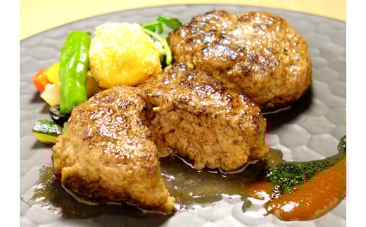 あか牛 100％ ハンバーグ セット （あか牛ハンバーグ 約120g×6個） 合計 約720g 肉 にく ミート 牛肉 ビーフ ミンチ ひき肉 挽き肉 赤身 本格ハンバーグ 惣菜 おかず 冷凍 2085645 - 熊本県水上村