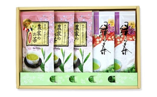 武井製茶工場 袖ケ浦産 特上緑茶、農家のお茶セット｜お茶 煎茶 ギフト 千葉 [0233ch]