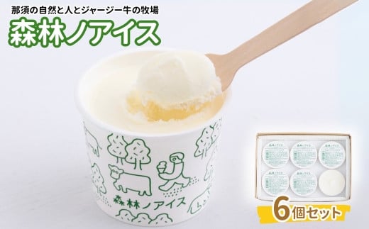 森林ノアイス6個セット〔B-124〕
