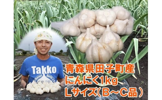 ふくふくファーム 田子町産にんにくご家庭用L1kg(B〜C品)