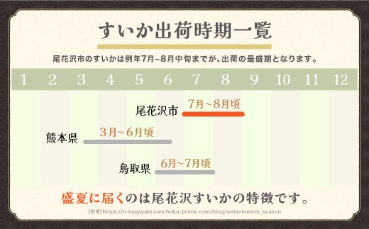 山形県尾花沢市のふるさと納税 先行予約 尾花沢産スイカ 3Lサイズ 約8㎏×1玉 7月下旬～8月中旬頃発送 令和7年産 2025年産 尾花沢産 スイカ すいか 西瓜 果物 くだもの フルーツ 観光物産 kb-su3xx1
