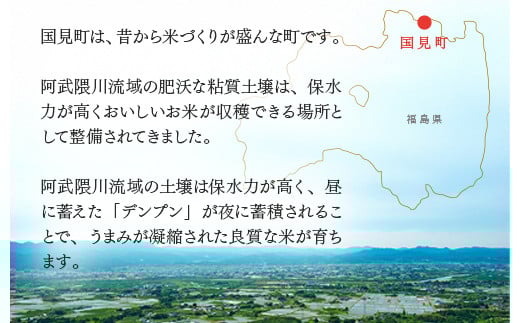 福島県国見町のふるさと納税 【令和7年産】米　国見町産　天のつぶ  20kg　5kg×4袋 ※沖縄・離島への配送不可 ※2025年10月中旬～2026年2月頃に順次発送予定