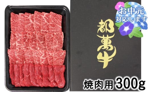 【お中元ギフト】都萬牛 牛肉 黒毛和牛焼肉 300ｇ牛肉 焼肉＜1-35＞ 1333405 - 宮崎県西都市