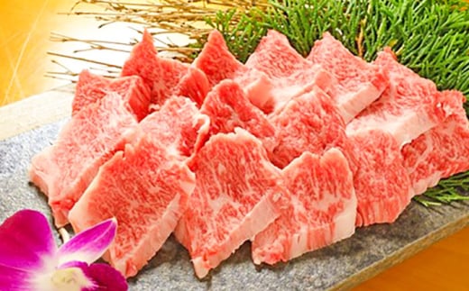 【数量限定】熊本和牛あか牛カルビ焼肉用 400g【有限会社　三協畜産】 [BHAS004]