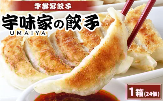 宇都宮餃子 宇味家のぎょうざ (生冷凍) [20g×24個入り 1箱]