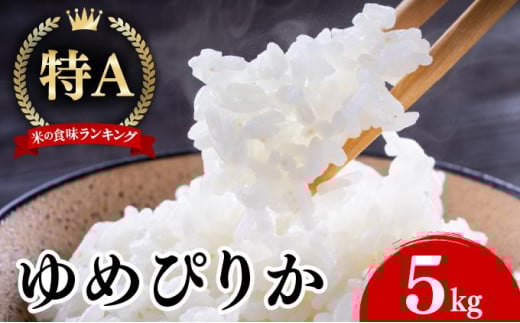 1月発送 令和7年産 ゆめぴりか 5kg 精米 特A ブランド米 お米 うるち米 白 ごはん 炊き立て もちもち 備蓄 保存 ギフト 贈り物 人気 北海道産 お取り寄せ 農園 産地直送 takke farm 送料無料 北海道